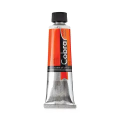 Cobra Artist Water Mixable Oil Paint - Vermilion, 150 ml tube