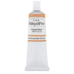 CAS AlkydPro Fast-Drying Alkyd Oil Color - Scarlet Ochre, 70 ml tube
