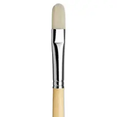 Da Vinci Top Acryl Synthetic Brush - Filbert, Long Handle, Size 8