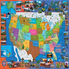 Sunsout National Parks of the USA 1000 pc Jigsaw Puzzle 62440