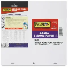 Canson Acme Hole Punched Papers - 10-1/2" x 12-1/2", 100 Sheets