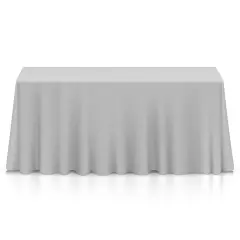 Lann's Linens - 5 Premium Tablecloths for Wedding/Banquet/Restaurant - Rectangular Polyester Fabric Table Cloths