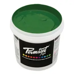 Permaset Aqua Fabric Ink - Mid Green, Liter