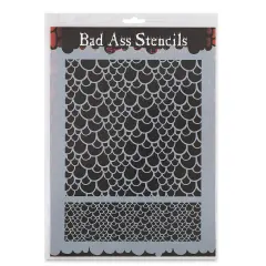 Graftobian Bad Ass Airbrush Stencil - Reptiliana