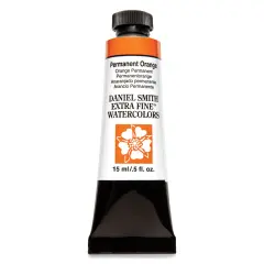 Daniel Smith Extra Fine Watercolor - Permanent Orange, 15 ml Tube