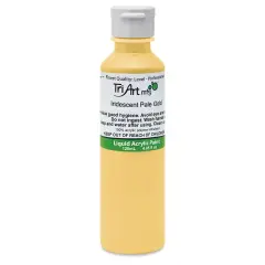 Tri-Art Liquid Artist Acrylics - Iridescent Pale Gold, 120 ml bottle