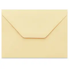 Arturo Envelope - 6-1/2" x 8-1/2", Buttercream, Extra Large Invitation, Package of 100