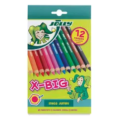 Jolly X-Big Colored Pencils - Set of 12