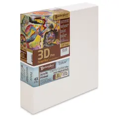 Masterpiece Tahoe Cotton Canvas - 12" x 12", 2-1/2" Profile, Acrylic Primed