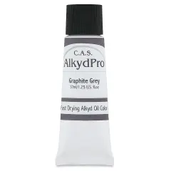 CAS AlkydPro Fast-Drying Alkyd Oil Color - Graphite Gray, 37 ml tube