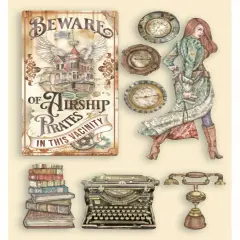 Stamperia Wooden Shapes A5-Typwriter, Lady Vagabond Lifestyle