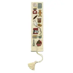 Textile Heritage Baking Bookmark - Counted Cross Stitch Kit Multicolor