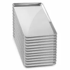 GRIDMANN 18" x 26" Commercial Grade Aluminum Cookie Sheet Baking Tray Pan Full Sheet