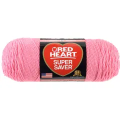 Multipack of 24 - Red Heart Super Saver Yarn-Perfect Pink