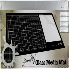 Tim Holtz Glass Media Mat-23.75"X14.25"