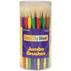 Creativity Street Jumbo Paintbrush Canister 58/Pkg-6.25"