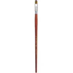 Blick Master Kolinsky Sable Brush - Bright, Long Handle, Size 12