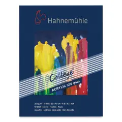 Hahnem&uuml;hle College Acrylic Block - 11" x 15-1/2", 10 Sheets