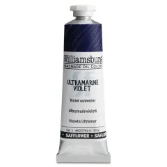 Williamsburg Handmade Safflower Oil Color - Ultramarine Violet, 37 ml tube