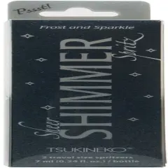 Pssst! Sheer Shimmer Spritz .24oz 2/Pkg-Frost & Sparkle