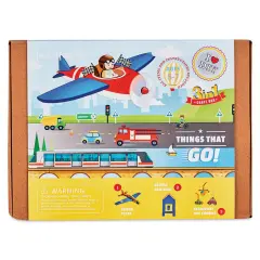 JackInTheBox 3-in-1 Activity Box Kit - Things That Go