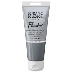 Lefranc & Bourgeois Flashe Vinyl Paint - Iridescent Nickel, 80 ml