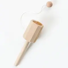 Bittersweet Woodworking Nostalgic Handmade Wooden Ball and Cup Game