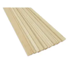 Bud Nosen Balsa Wood Sticks - 1/16" x 1" x 36", Pkg of 20