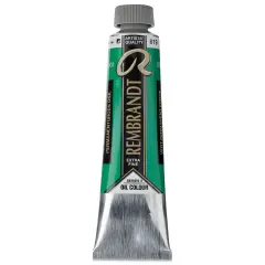 Rembrandt Artists' Oil Color - Permanent Green Deep, 40 ml tube