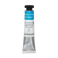 Sennelier Artists Egg Tempera - Cerulean Blue Genuine, 21 ml tube