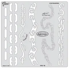 Iwata Artool Freehand Template - Kustom FX 3 Unchained