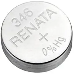 Renata Single Watch Battery Swiss Made Renata 346 or SR 712 SW 1.55V (1 Battery, 346 or SR 712 SW)