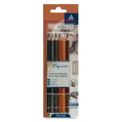 Cont&eacute; &agrave; Paris Sketching Pencils - Set of 6