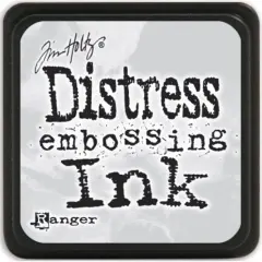 Tim Holtz Distress Mini Embossing Ink Pad-Clear