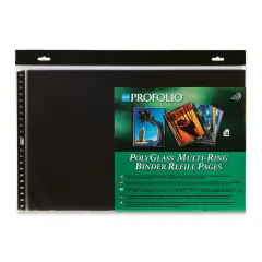 Itoya PolyGlass Refill Page Pack - 17" x 11", Landscape, Pkg of 10