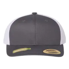 YP Classics&reg; Sustainable Retro Trucker Cap Charcoal/ White