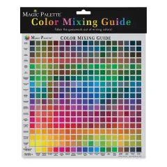 Magic Palette Color Selector and Mixing Guide - Personal Size, 11 1/2" x 11 1/2"