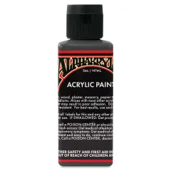 Alpha6 Alphakrylic Acrylic Paint - Medium Grey, 5 oz