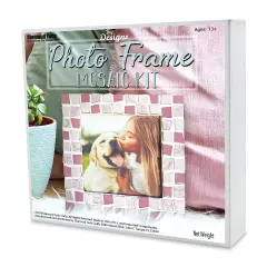 DIY Designs Photo Frame Mosaic Kit - Coral, 6" x 6"