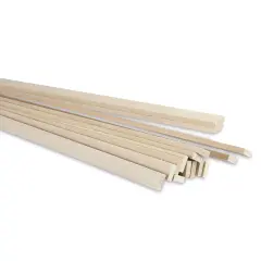 Midwest Products Basswood Strips - 15 Pieces, 3/16" x 1/2" x 24"