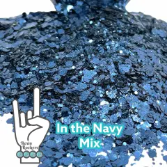 In the Navy Pixie for Poxy Chunky Glitter Mix