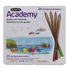 Derwent Academy Watercolor Pencils - Set of 24