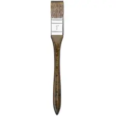 Winsor & Newton Monarch Mongoose Brush - Glazing, Short Handle, 1"