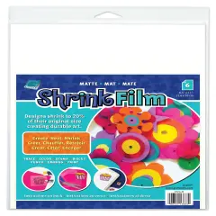 Grafix Shrink Film 8.5"X11" 6/Pkg