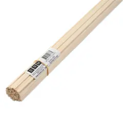 Bud Nosen Basswood Sticks - 5/32" x 5/32" x 24", 36 Sticks