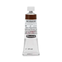 Schmincke Mussini Oil Colors - Translucent Brown Oxide, 35 ml tube
