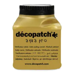DecoPatch Aquapro Varnish - Satin, 6 oz, Bottle