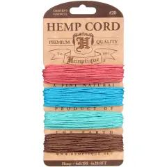 Hemptique Hemp Cord 20lb 98'-New Mexico