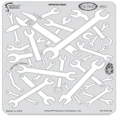 Iwata Artool Freehand Template - Kustom FX 4 Wrenched
