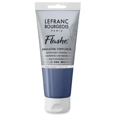 Lefranc & Bourgeois Flashe Vinyl Paint - Iridescent Ash Blue, 80 ml